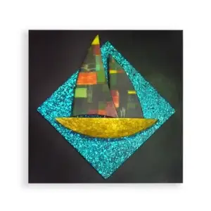 BALANGAY BOAT LIGTHED WALL ART